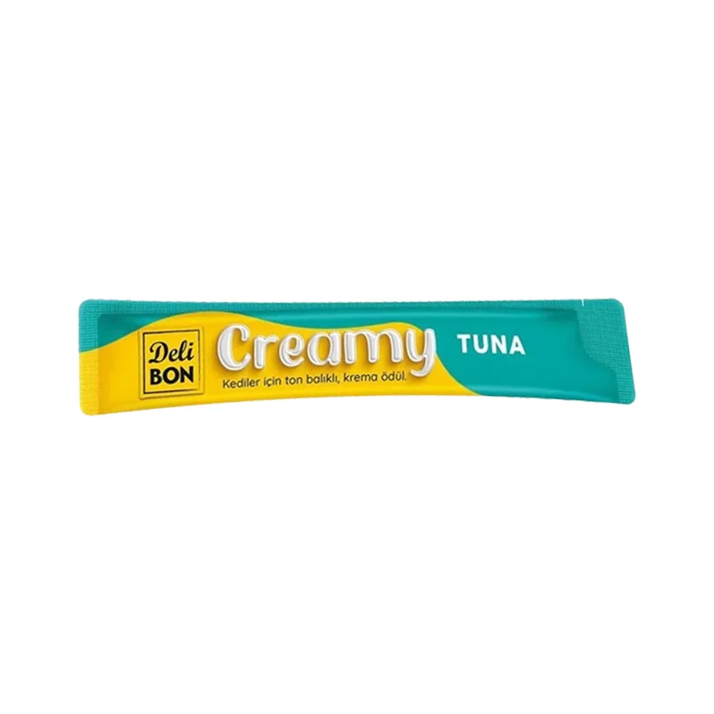 Delibon Creamy Ton Balıklı Sıvı Kedi Ödül Maması (15 g)