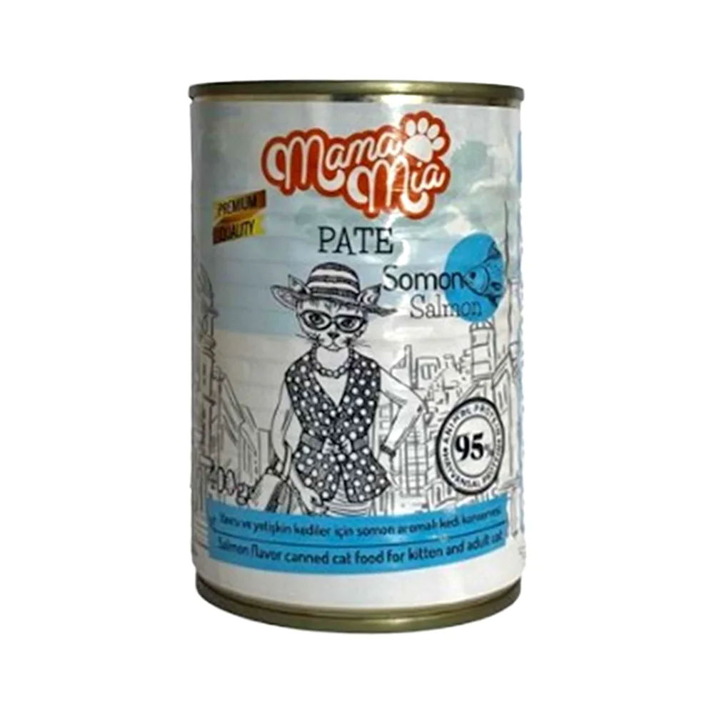 Mama Mia Somonlu Kedi Ezme Konserve Maması (400 g)