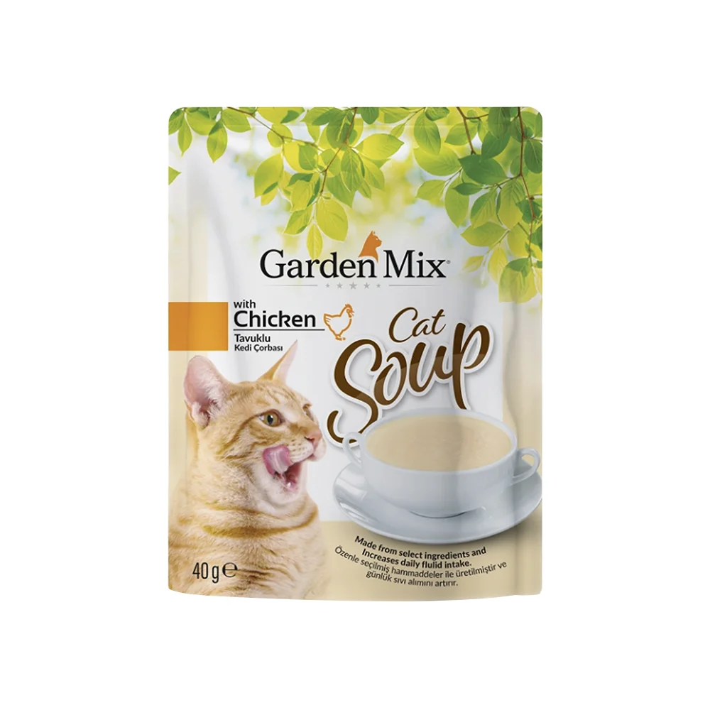 Garden Mix Tavuklu Kedi Çorbası (40 g)