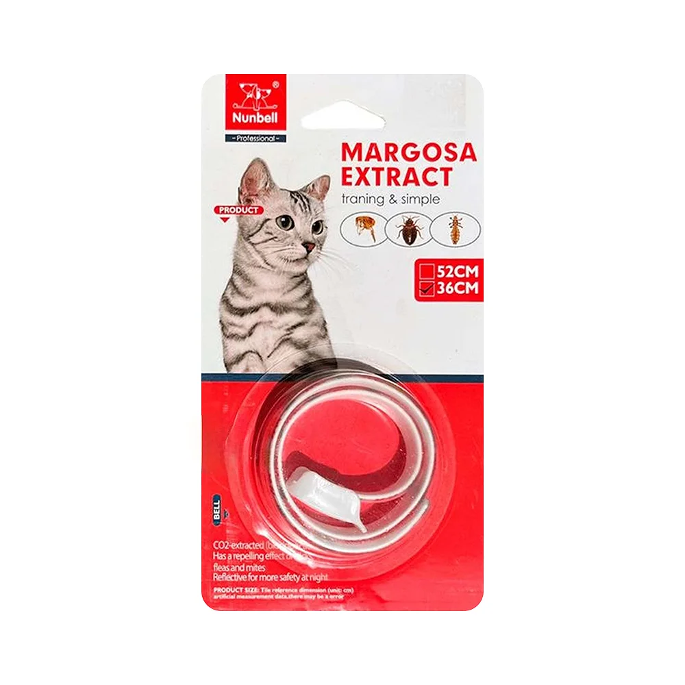Nunbell Pire Uzaklaştırıcı Kedi Tasması (36 cm)