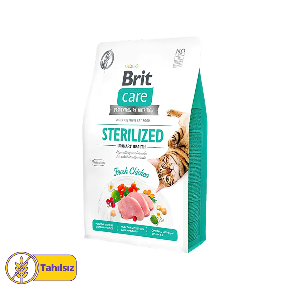 Brit Care Tahılsız Tavuk Etli Kısırlaştırılmış Kedi Maması (2 kg)