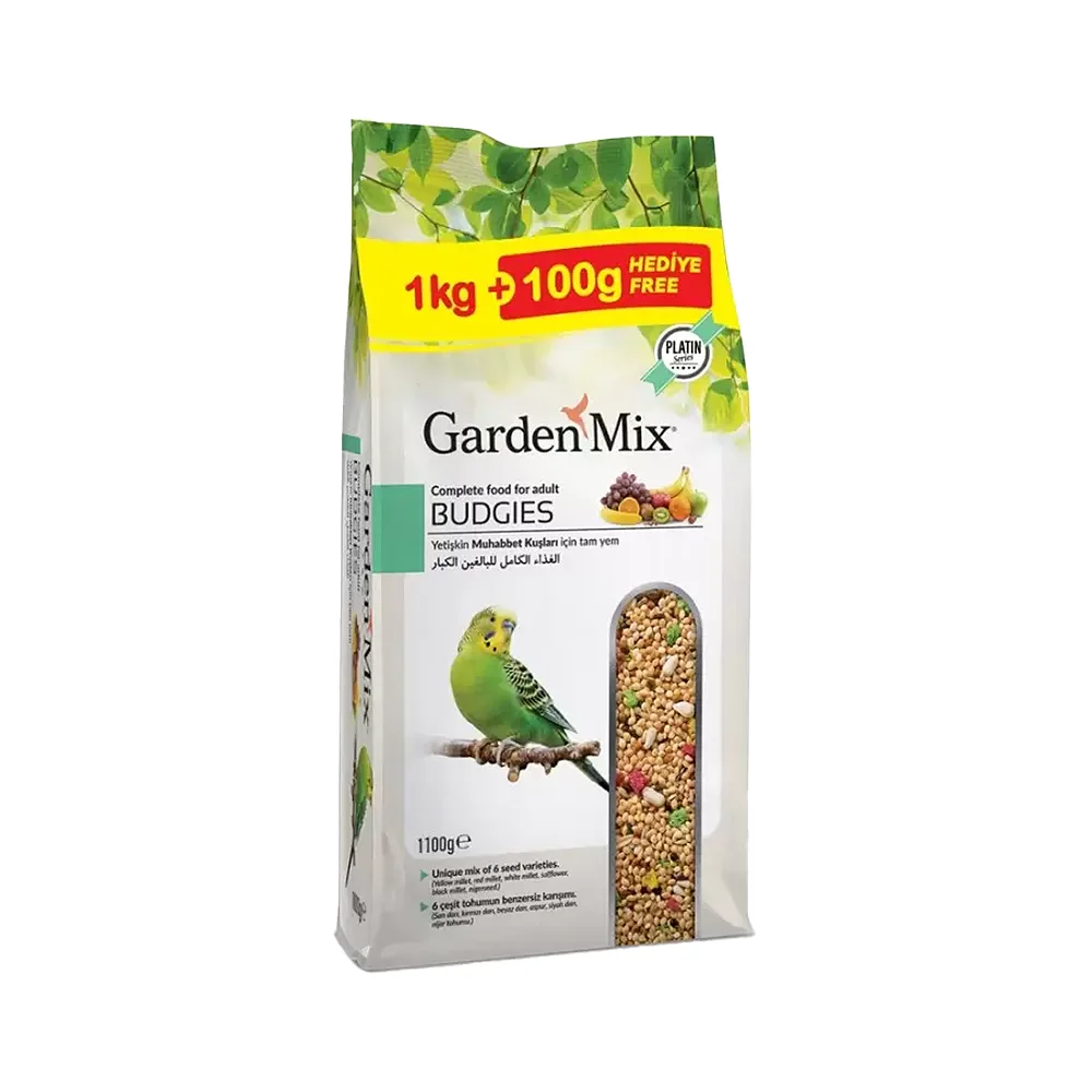 Garden Mix Platin Meyveli Muhabbet Kuşu Yemi (1,1 kg)