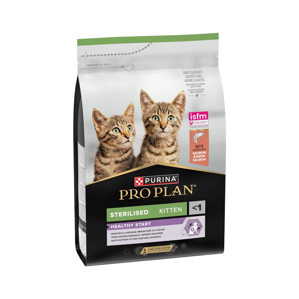 Purina Pro Plan Somonlu Kısırlaştırılmış Yavru Kedi Maması (3 kg)