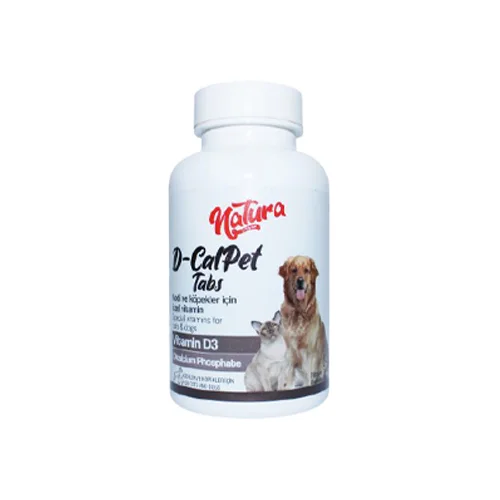 Natura Pet D-CalPet Kedi ve Köpek Vitamin Tableti (84'lü)