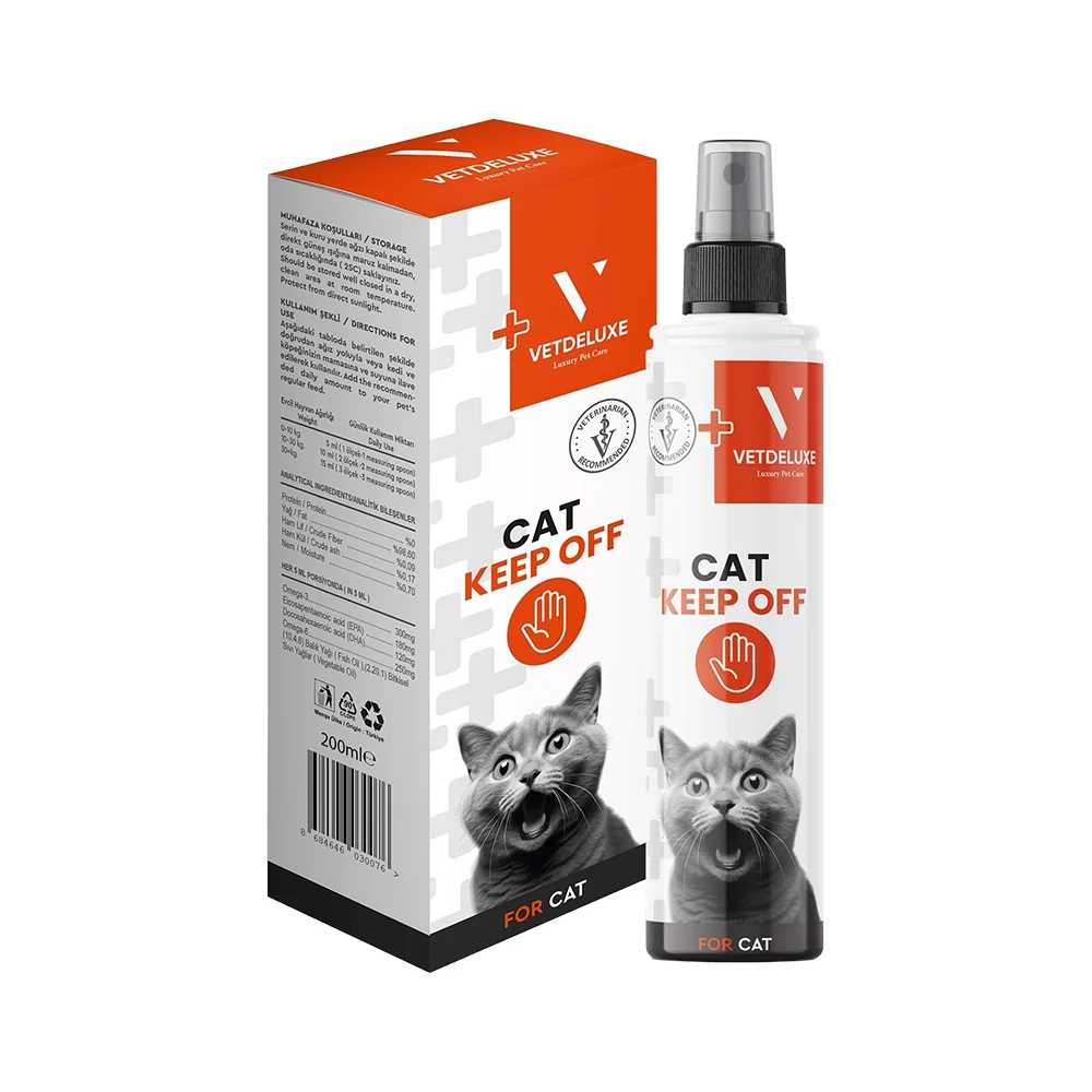Vetdeluxe Cat Keep Off Kedi Uzaklaştırıcı Sprey (150 ml)