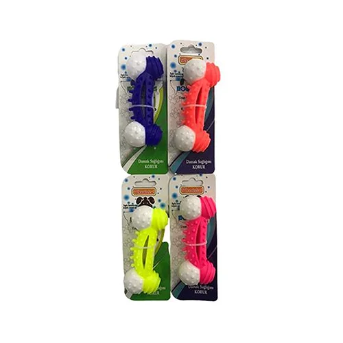 Termo Plastik Köpek Oyuncağı Yeşil (13 cm)