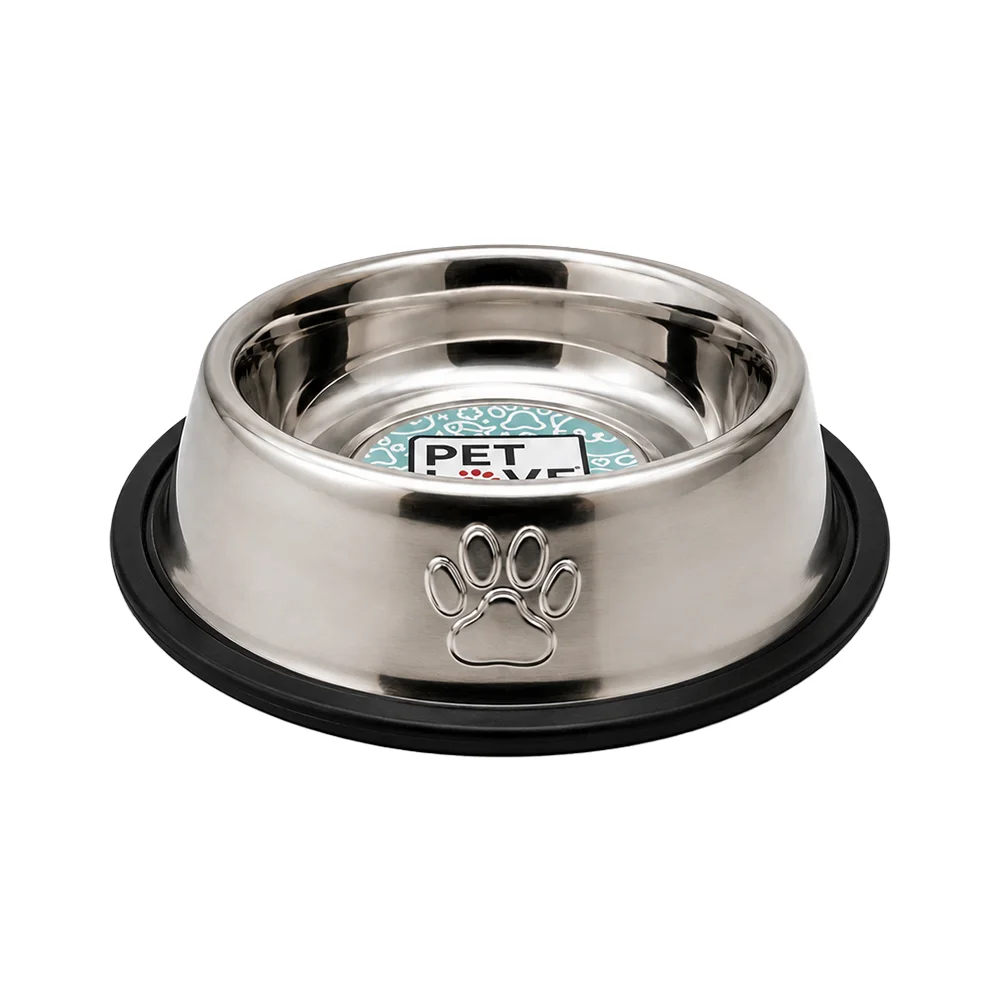 Pet Love Çelik Mama ve Su Kabı (15 cm)