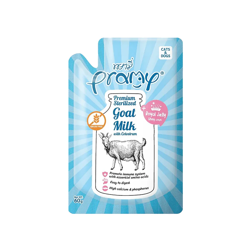 Pramy Jöle İçinde Kolostrum, Arı & Keçi Sütlü Kedi Maması (60 g)