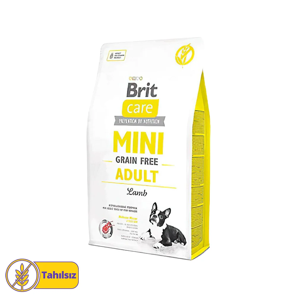 Brit Care Tahılsız ve Kuzu Etli Küçük Irk Yetişkin Köpek Maması (2 kg)