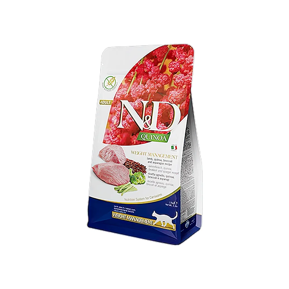 N&D Quinoa Weight Management Kuzu Etli Kedi Maması (1,5 kg)
