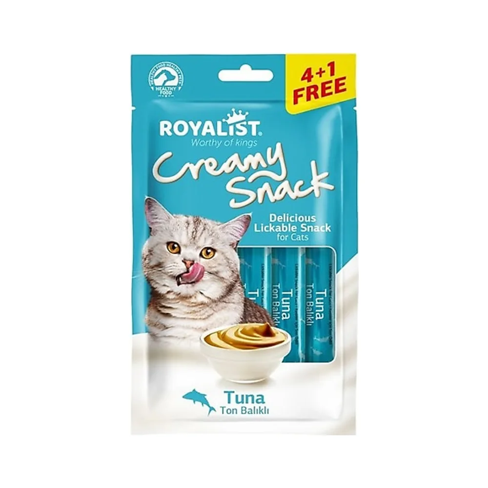Royalist Ton Balığı Aromalı Sıvı Kedi Ödül Maması (75 g)