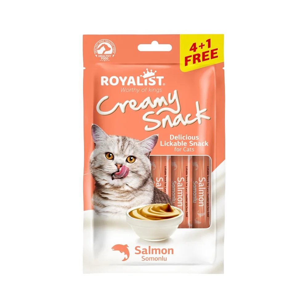 Royalist Somon Aromalı Sıvı Kedi Ödül Maması (75 g)