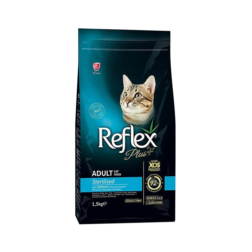 Reflex Plus Somonlu Kısırlaştırılmış Kedi Maması (8 kg)