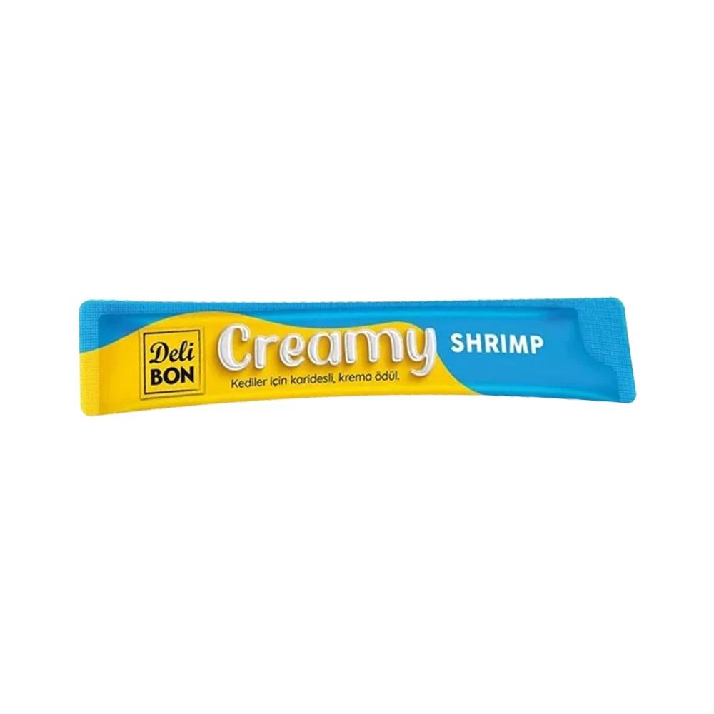 Delibon Creamy Karidesli Sıvı Kedi Ödül Maması (15 g)