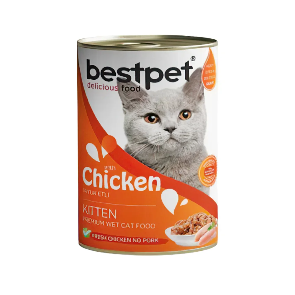 Bestpet Tavuk Etli Yavru Kedi Konserve Maması (400 g)