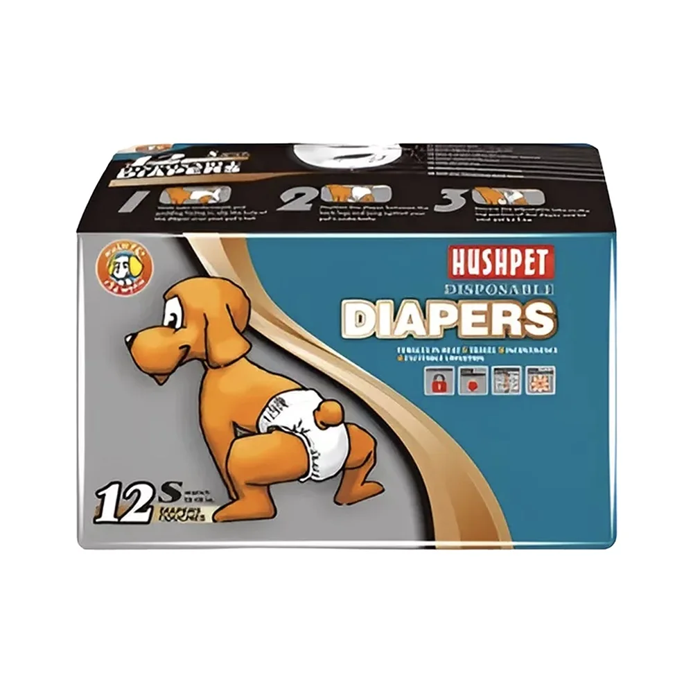 Hushpet Köpek Alt Tuvalet Bezi S (12'li)