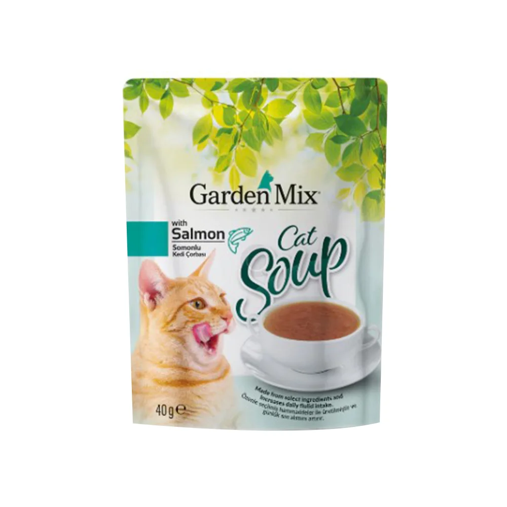 Gardenmix Somonlu Kedi Çorbası (40 g)