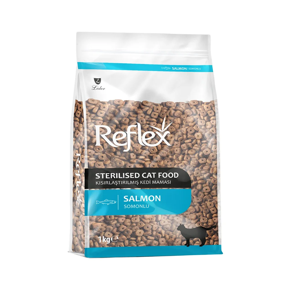 Reflex Somonlu Kısırlaştırılmış Yetişkin Kedi Maması (1 kg)