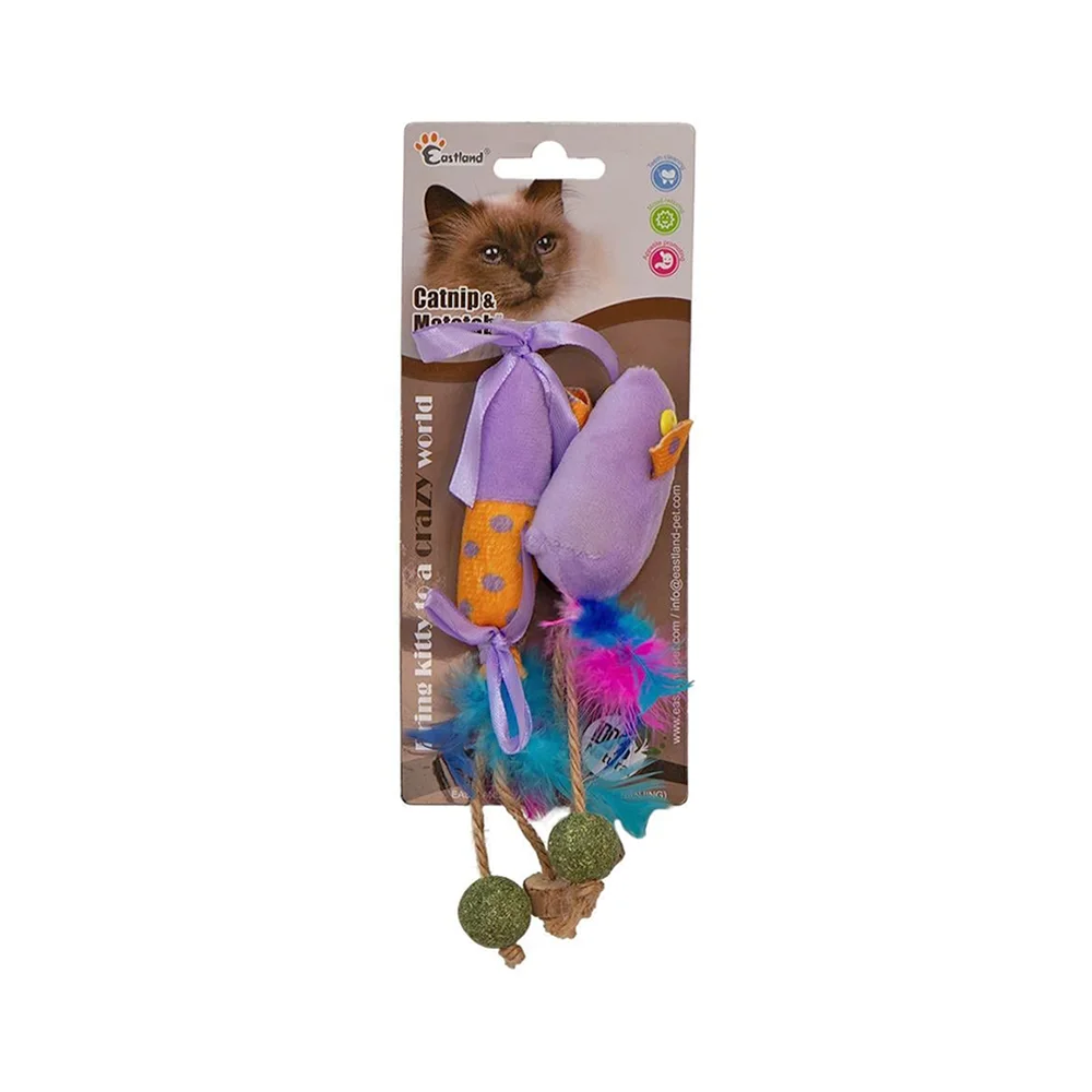 Eastland Matatabi ve Catnipli Peluş Fare