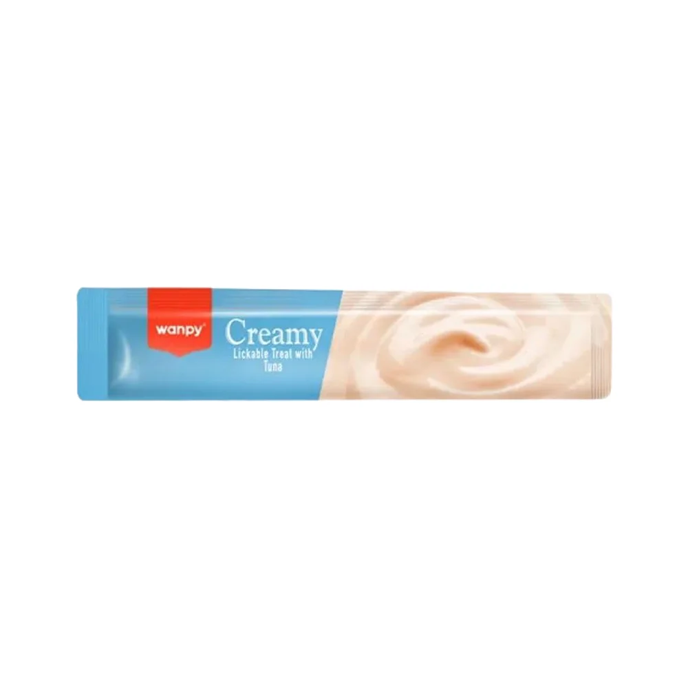 Wanpy Creamy Ton Balıklı Krema Kedi Ödül Maması (14 g)