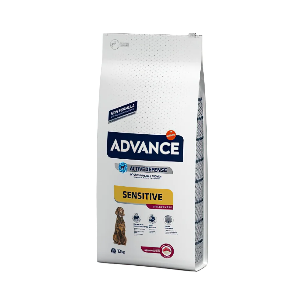 Advance Kuzu Etli ve Pirinçli Tüm Irklar İçin Yetişkin Köpek Maması (12 kg)
