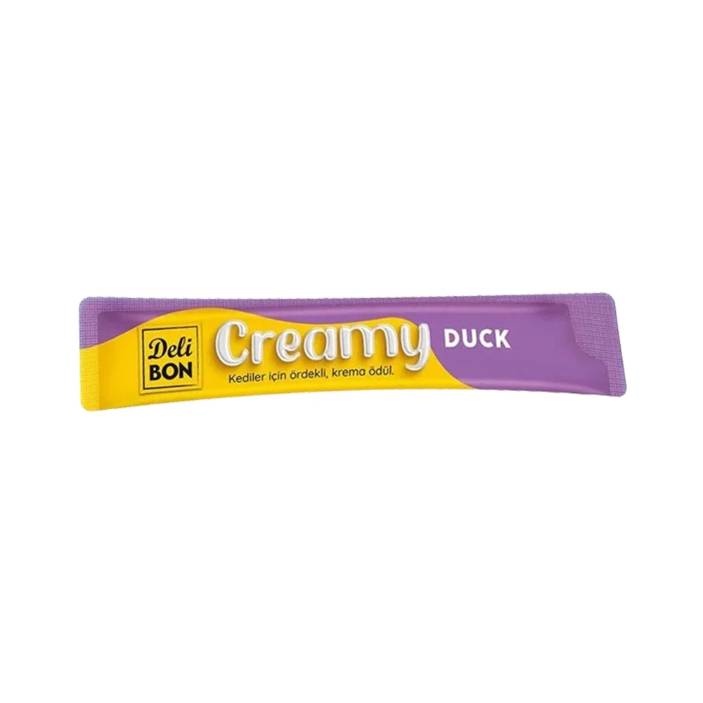 Delibon Creamy Ördek Etli Sıvı Kedi Ödül Maması (15 g)