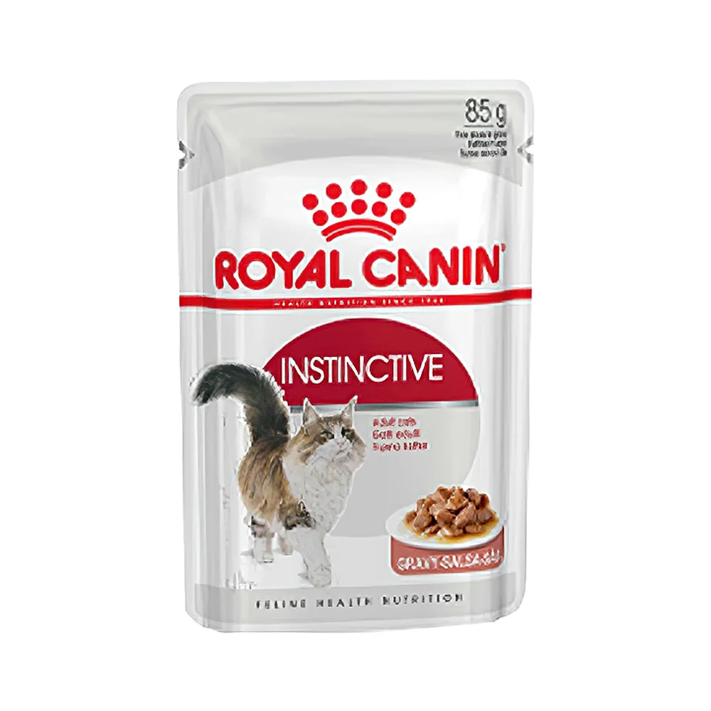 Royal Canin Instinctive Gravy Yetişkin Kedi Pouch Yaş Mama (12 x 85 g)