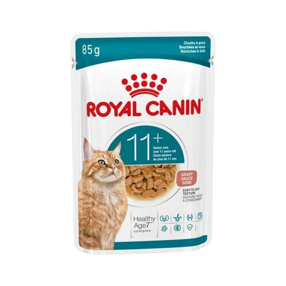 Royal Canin Ageing +11 Sos İçinde Yaşlı Kedi Konservesi (85 g)