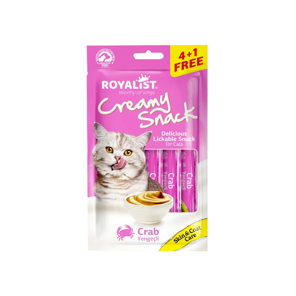 Royalist Yengeçli Sıvı Kedi Ödül Maması (75 g)