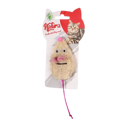 Natura Sünger Fare Kedi Oyuncağı (15 cm)