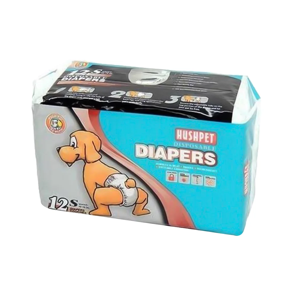 Hushpet Ultra Emici Köpek Külot Çiş Pedi S (12'li)