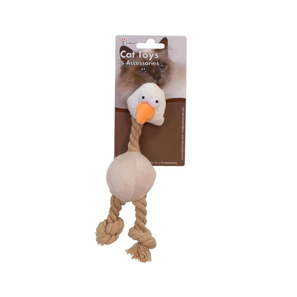 Eastland Catnipli Peluş Tavuk Kedi Oyuncağı (20 cm)