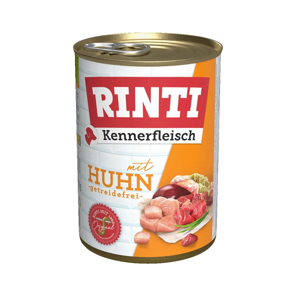 Rinti Gurme Tavuk Etli Yaş Köpek Maması (400 g)