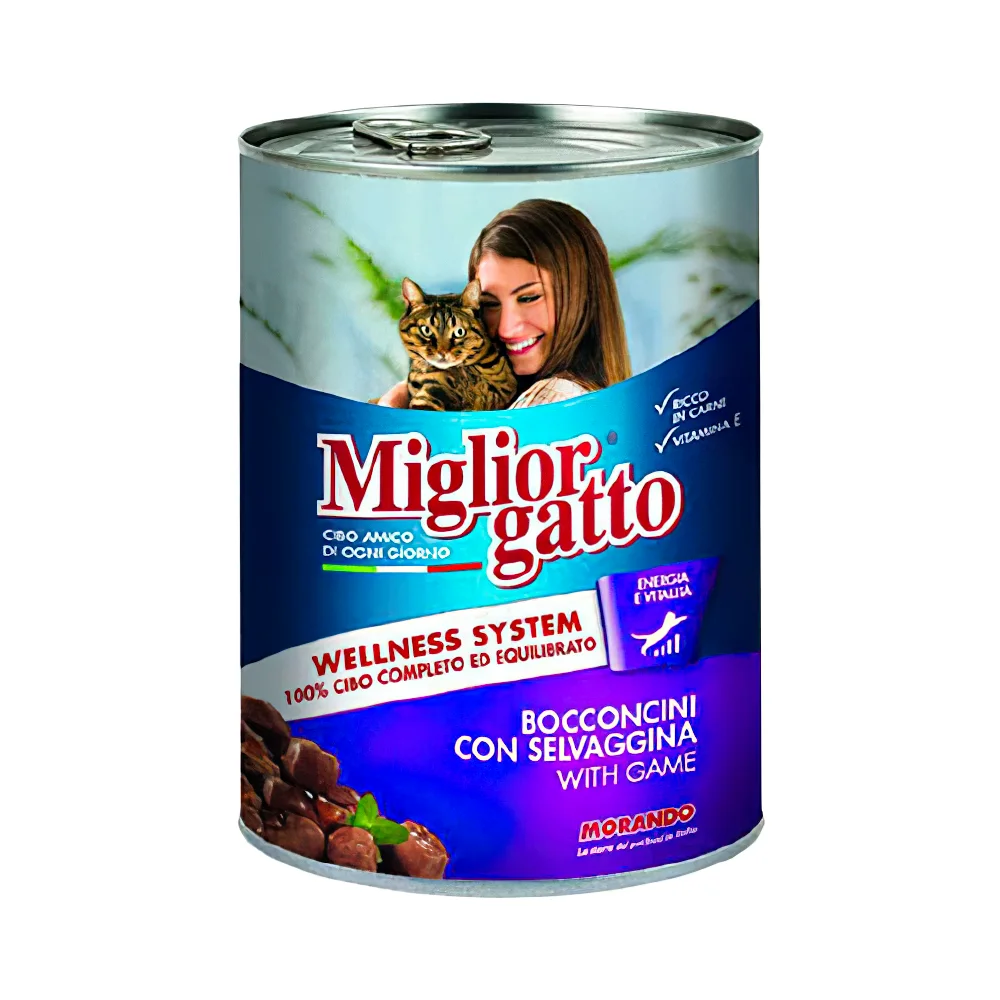 Miglior Gatto Av Hayvanlı Yetişkin Kedi Konserve Maması (405 g)