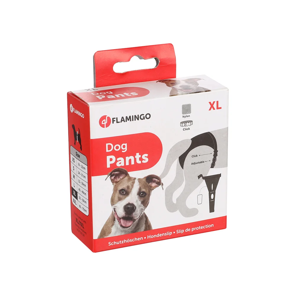 Flamingo Siyah Köpek Külodu (XL)
