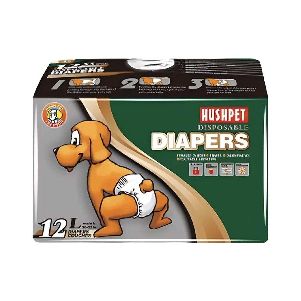 Hushpet Çiş Pedi L (12'li)