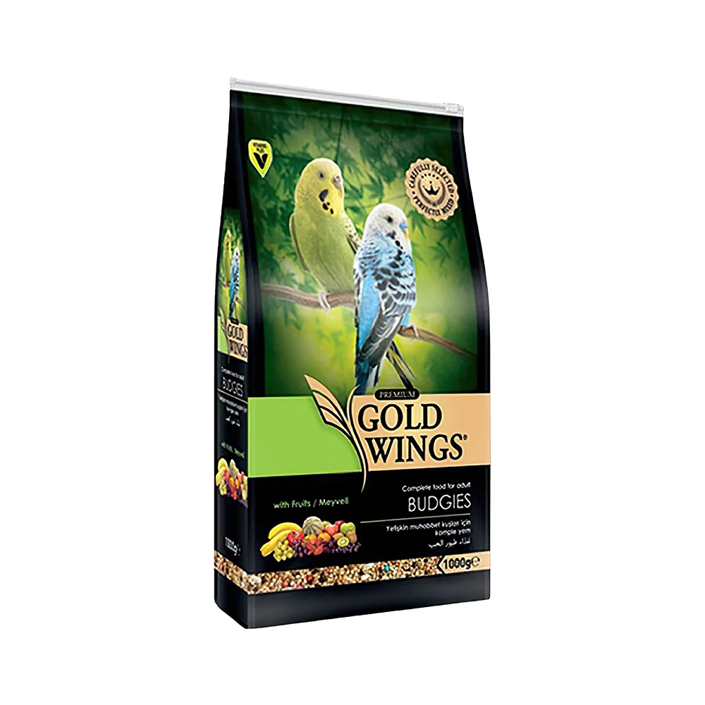 Gold Wings Premium Muhabbet Kuşu Yemi (1 kg)