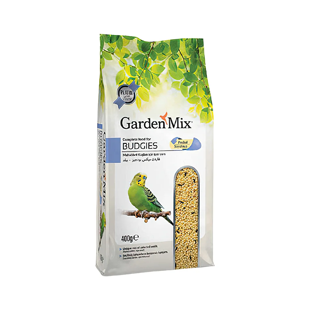 Garden Mix Platin Soyulmuş Muhabbet Kuşu Yemi (400 g)