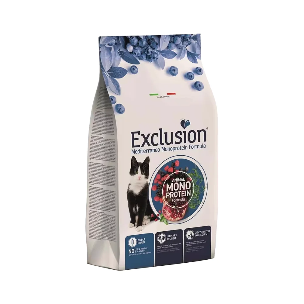 Exclusion Monoprotein Sığır Etli ve Narlı Düşük Tahıllı Yetişkin Kedi Maması (12 kg)