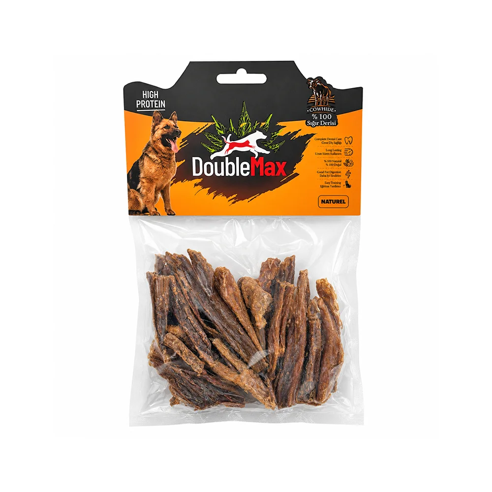 DoubleMax Kurutulmuş İnek Memesi Burgu Köpek Ödül Maması (100 g)