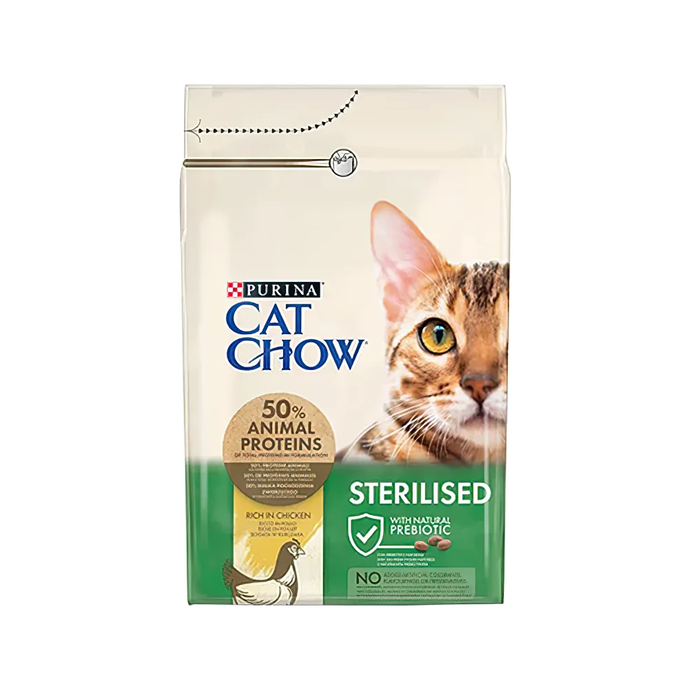 Purina Cat Chow Tavuk Etli Kısırlaştırılmış Yetişkin Kedi Maması (3 kg)