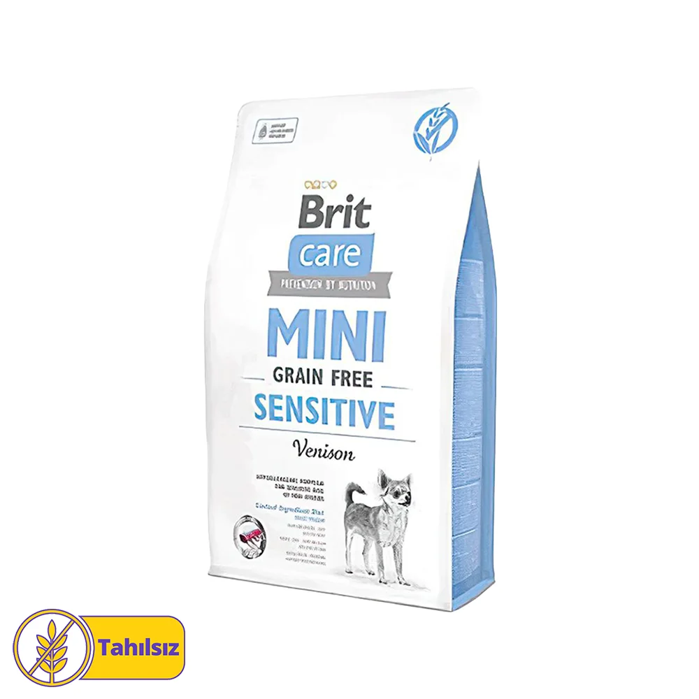 Brit Care Mini Hassas Tahılsız Geyik Etli Yetişkin Köpek Maması (2 kg)