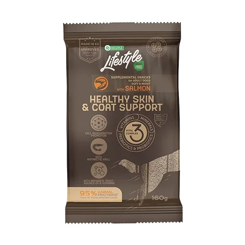 Nature's Protection Deri ve Tüy Sağlığı İçin Somonlu Ödül Maması (160 g)