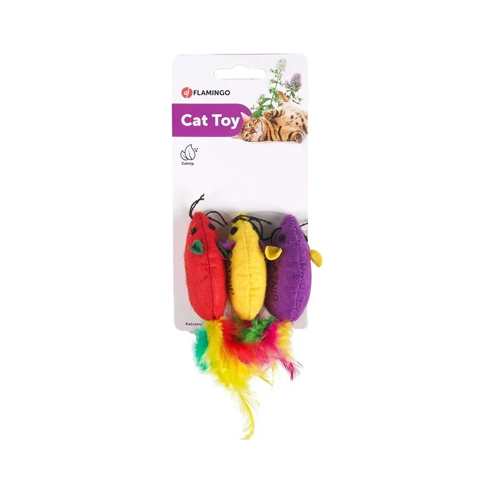 Flamingo Üçlü Süper Fare (6 cm)